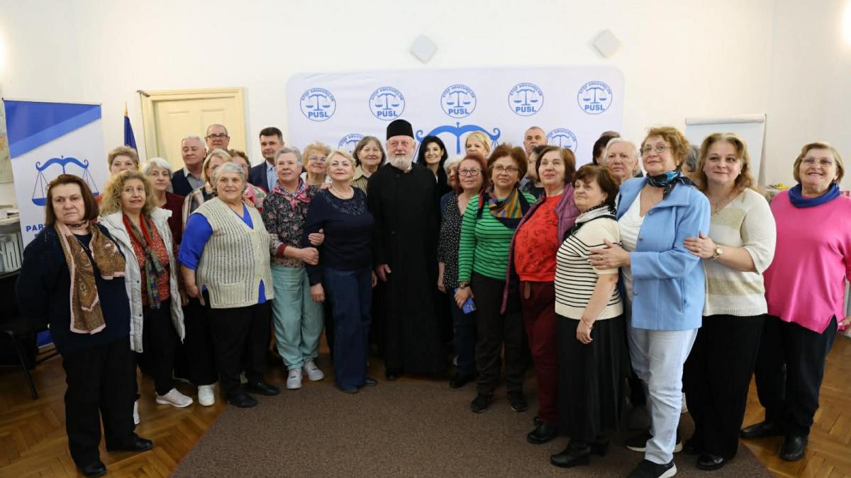 Organizatia de seniori a PUSL Dialog despre traditii Pastele din trecut readus in prezent