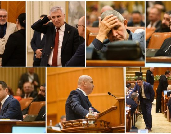 Imagini din spatele scenei din Parlament de la votarea motiunii impotriva Guvernului Bolojan Ce nu s a vazut la