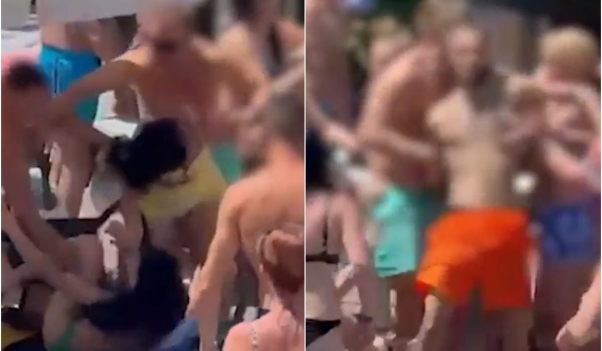 Bataie generala intr o statiune populara printre romani Zeci de turisti s au luat la bataie si s au calcat in picioare din cauza unui sezlong Incidentul a fost suprins de camerele martorilor