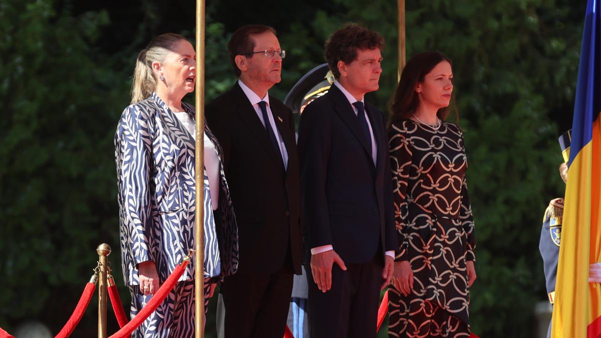 Isaac Herzog i a invitat oficial pe Nicusor Dan si Mirabela Gradinaru in Israel Ii apreciem