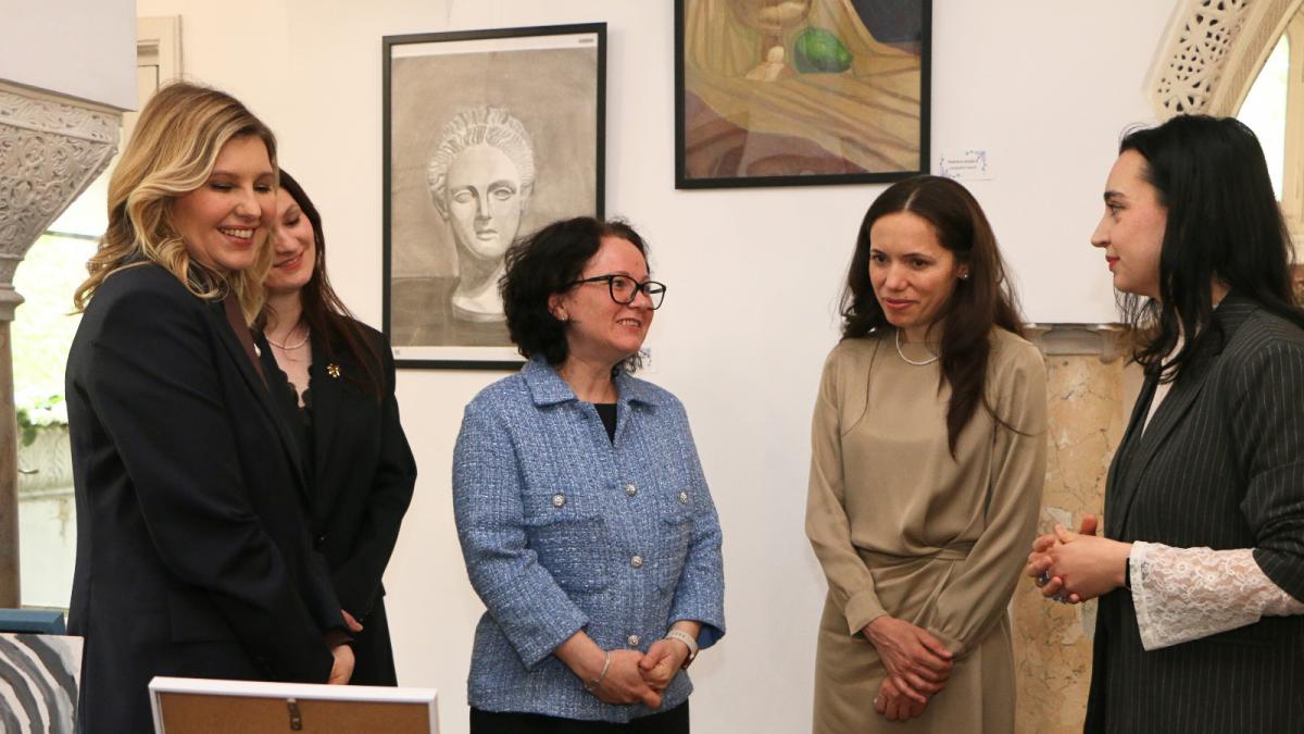 Mirabela Grdinaru va participa la activitatile fundatiei conduse de Olena Zelenska Anuntul facut de