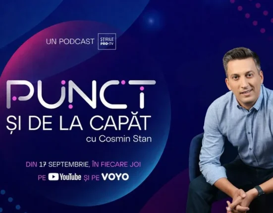 Podcastul „Punct. Și de la capăt”, lansat de Cosmin Stan