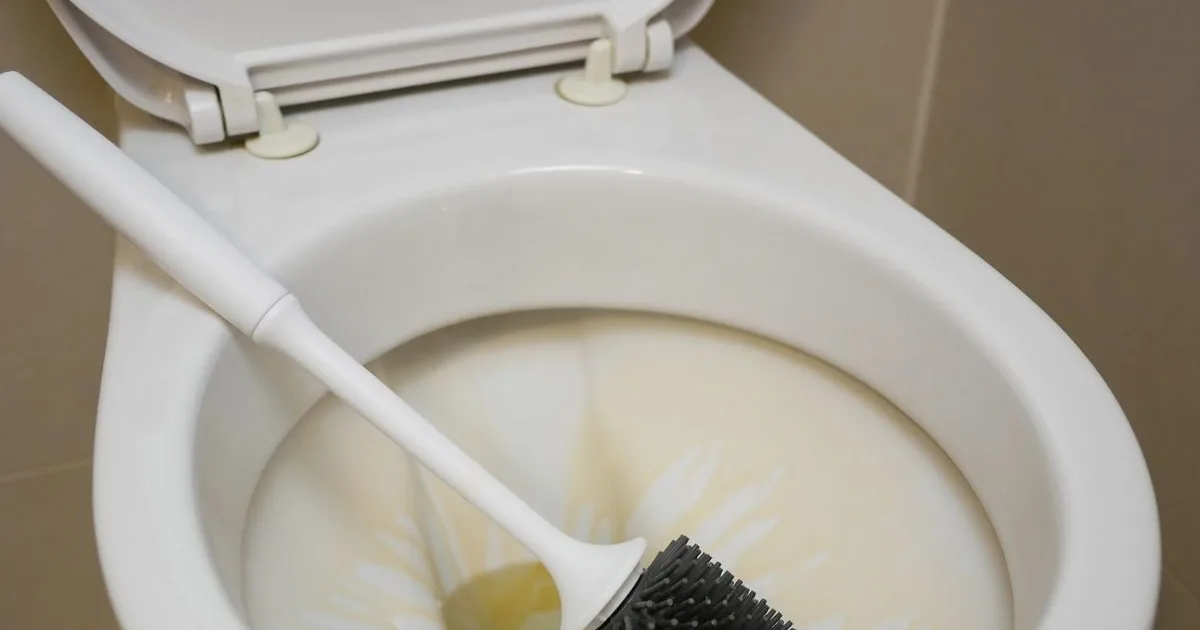 Cum elimini depunerile galbene din vasul de toaletă. Trucul simplu pentru ceramică albă 1 Cum elimini depunerile galbene din vasul de toaletă. Trucul simplu pentru ceramică albă